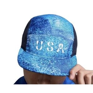 Nike Blue Dri Fit Fly Cap Unisex Adult L/XL Team USA Olympics Hat Adjustable NWT